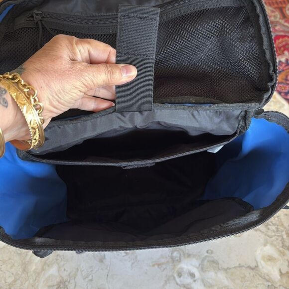 Michael Linnell Reflector Line Toss Pack Backpack Royal Blue Large Unisex - Picture 11 of 15